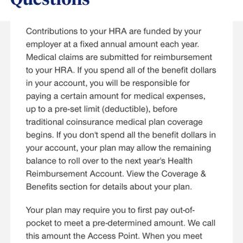 Linh Nguyen - "Your HRA will automatically pay for all covered services first. You won't pay as long as you have money in your HRA." - Urgent Care Near Me - Kansas City, Missouri Linh Nguyen - "Your HRA will automatically pay for all covered services first. You won't pay as long as you have money in your HRA." - Urgent Care Near Me - Kansas City, Missouri