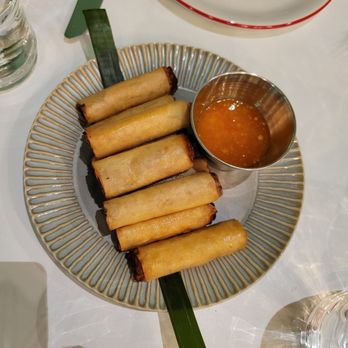 Carabao - Pork Lumpia - Small but mighty and you get a lot of them in an order. - Filipino Near Me - Napa, California