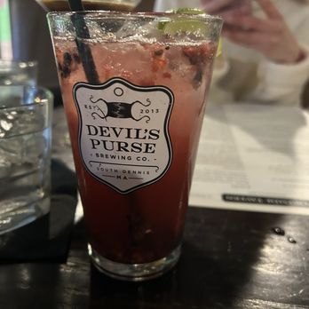 Portside Tavern - Berry Smash Mocktail YUMMY! - American Near Me - Hyannis, Massachusetts Portside Tavern - Berry Smash Mocktail YUMMY! - American Near Me - Hyannis, Massachusetts