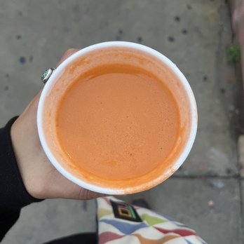 Bartha's Donuts - Orange carrot celery juice $6 & worth every penny - Bakeries Near Me - Long Beach, California Bartha's Donuts - Orange carrot celery juice $6 & worth every penny - Bakeries Near Me - Long Beach, California