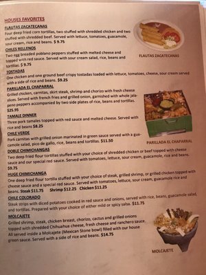 Menu photo 6 El Chaparral Mexican Restaurant Merrillville, IN Menu photo 6 El Chaparral Mexican Restaurant Merrillville, IN