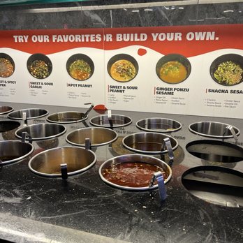 KPOT Korean BBQ & Hot Pot - Sauces - Barbeque Near Me - Shenandoah, Texas