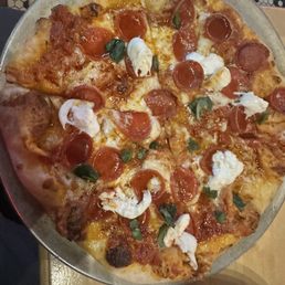 Vodka Pepperoni Basil with hot honey Vodka Pepperoni Basil with hot honey