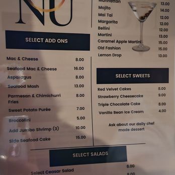 Select 13 - Menu - Diners Near Me - Portsmouth, Virginia Select 13 - Menu - Diners Near Me - Portsmouth, Virginia
