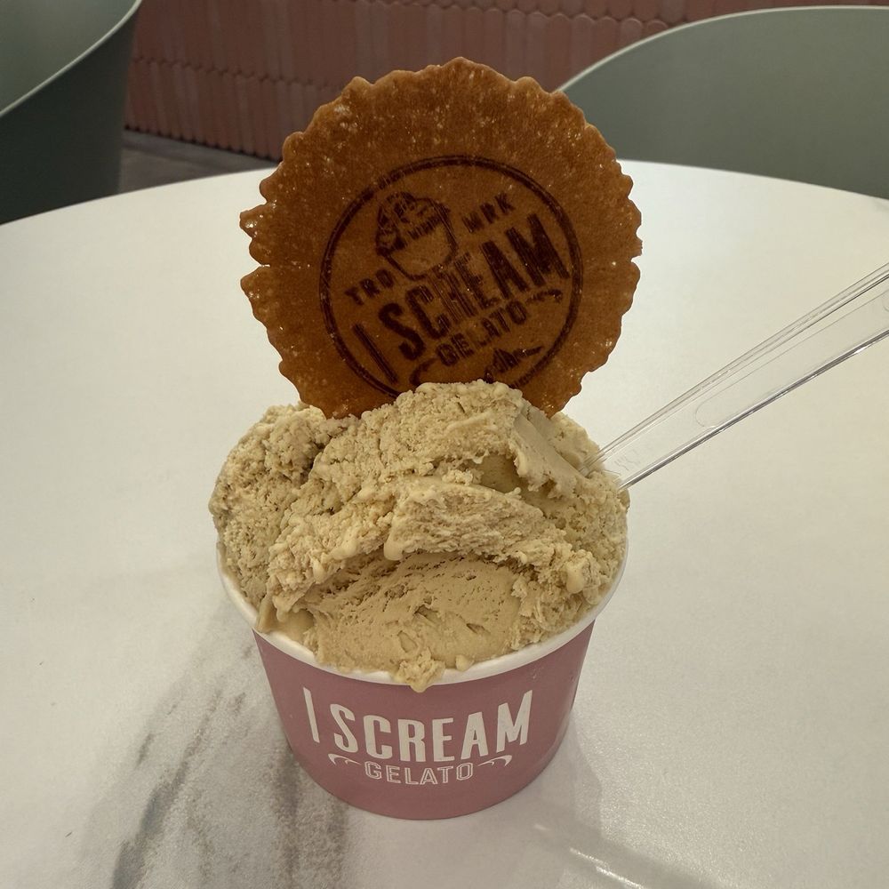 Pistachio gelato
