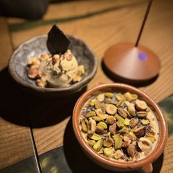Hamdi - Local fire roasted hazelnut ice cream & Sutlaç
