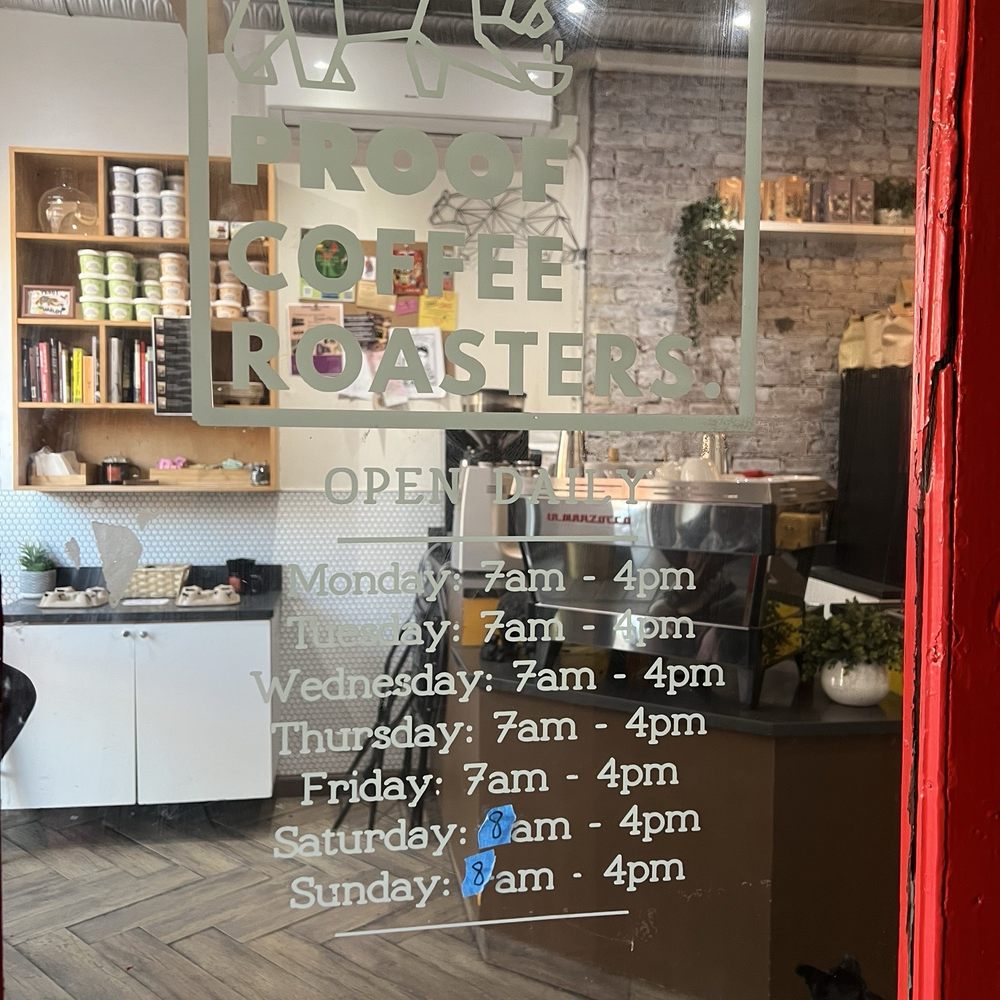 PROOF Coffee Roasters - Schedule - Coffee & Tea Near Me - New York, New York PROOF Coffee Roasters - Schedule - Coffee & Tea Near Me - New York, New York