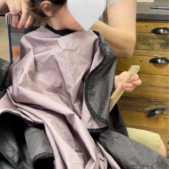 Mane Salon - Lauren was very gentle and patient with our girl! - Hair Salons Near Me - Upland, California