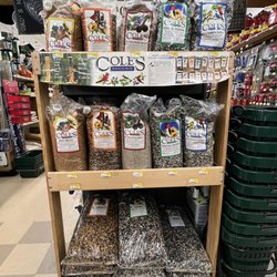 Burke Brothers Hardware - Cole's Birdseed Display