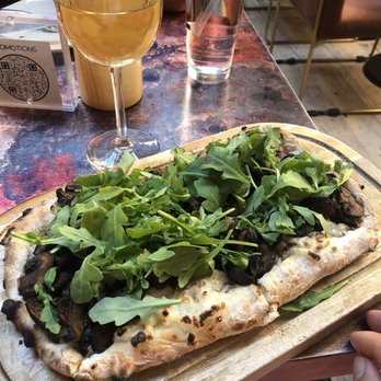 Kokomo - Wild Truffle Mushroom Flatbread (V) - Caribbean Near Me - Brooklyn, New York