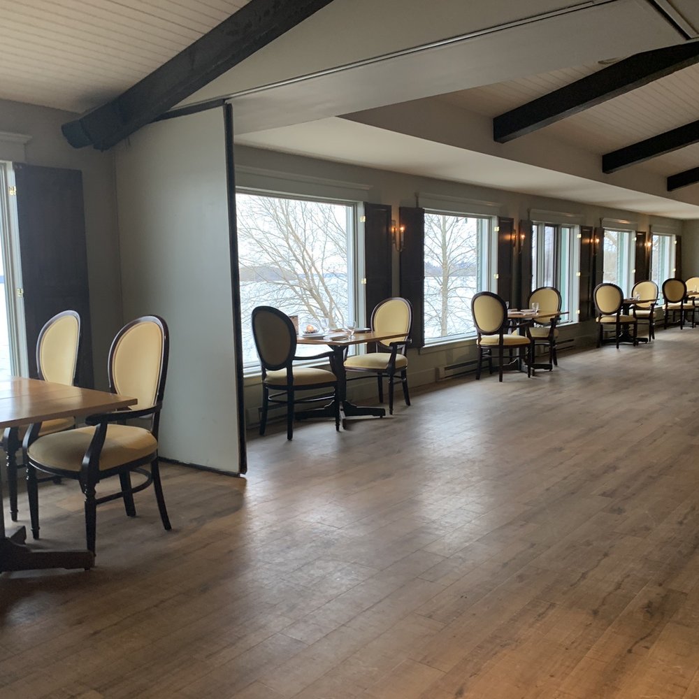 Elmhirst's Resort - View of Rice Lake from window seats. - Resorts Near Me - Keene, Ontario
