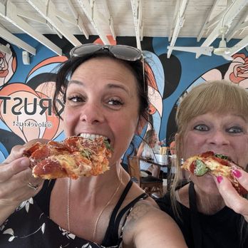 Krust - Pepperoni with hot honey - Desserts Near Me - Tavernier, Florida Krust - Pepperoni with hot honey - Desserts Near Me - Tavernier, Florida