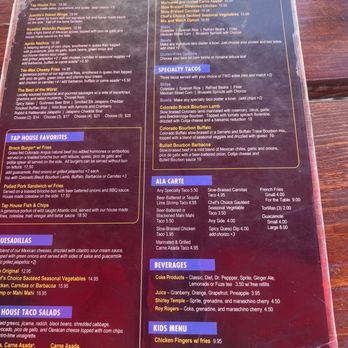 Breckenridge Tap House - Menu - Tacos Near Me - Breckenridge, Colorado Breckenridge Tap House - Menu - Tacos Near Me - Breckenridge, Colorado