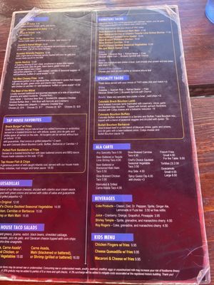 Menu photo 7 Breckenridge Tap House Breckenridge, CO Menu photo 7 Breckenridge Tap House Breckenridge, CO