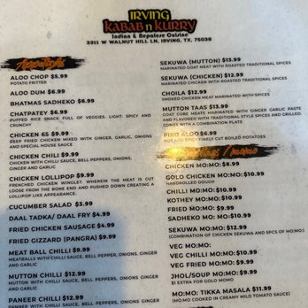 Irving Kabab N Kurry - Himalayan/Nepalese Near Me - Irving, Texas