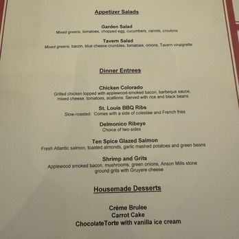 Village Tavern - Menu - New American Near Me - Winston-Salem, North Carolina