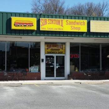 Sub Station II - the outside of a sub station - Sandwiches Near Me - Gastonia, North Carolina