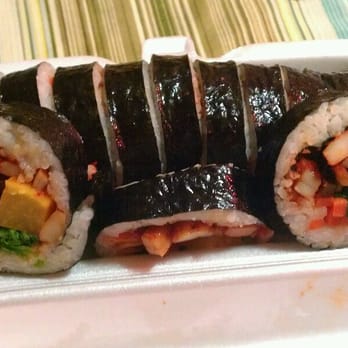 E-Mo - #9 Squid Kimbap ($6.50) - Korean Near Me - New York, New York