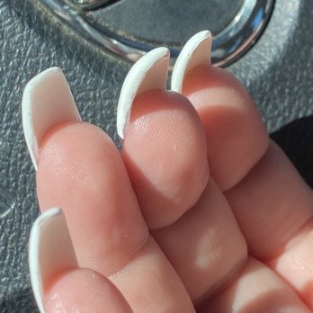 InStyle Nail Spa - Acrylic everywhere, super chunky and uneven - Nail Salons Near Me - Murrieta, California InStyle Nail Spa - Acrylic everywhere, super chunky and uneven - Nail Salons Near Me - Murrieta, California