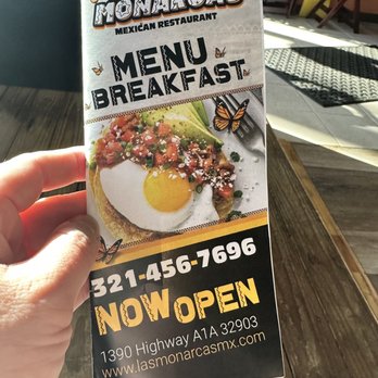 Las Monarcas Mexican Restaurant - Breakfast menu - Mexican Near Me - Satellite Beach, Florida Las Monarcas Mexican Restaurant - Breakfast menu - Mexican Near Me - Satellite Beach, Florida