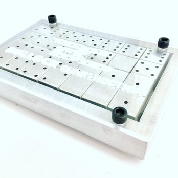 F2 MetalWorks - Custom dominoes and box with engraved lid - Metal Fabricators Near Me F2 MetalWorks - Custom dominoes and box with engraved lid - Metal Fabricators Near Me