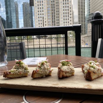 River Roast - Shrimp & Crab Toast - American Near Me - Chicago, Illinois River Roast - Shrimp & Crab Toast - American Near Me - Chicago, Illinois