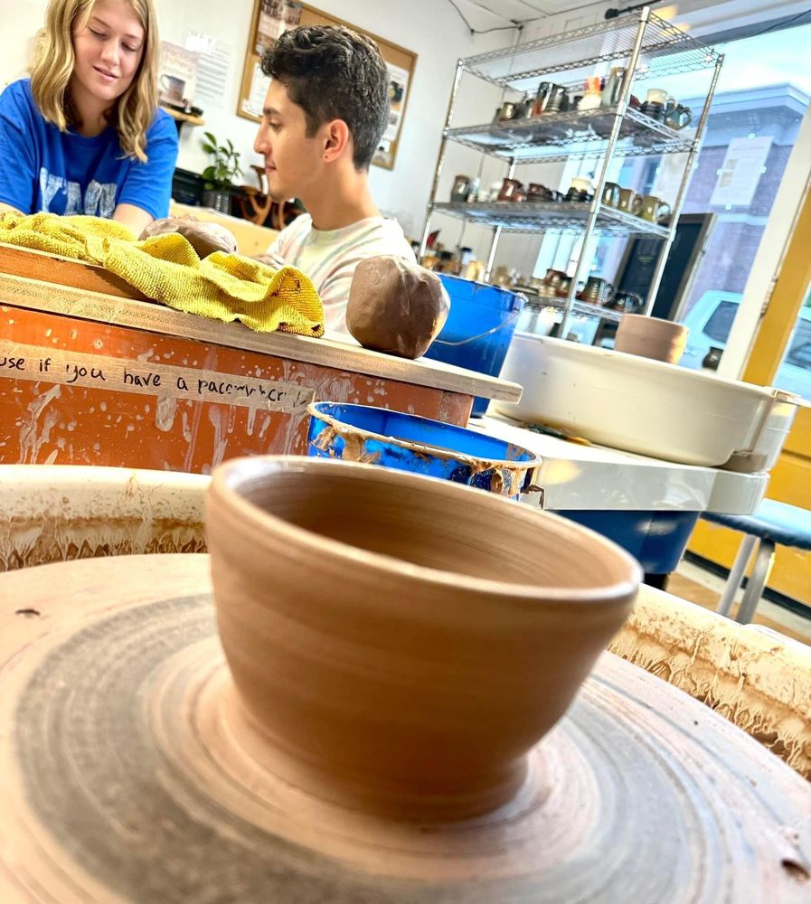 Social spots from Elkhorn Pottery