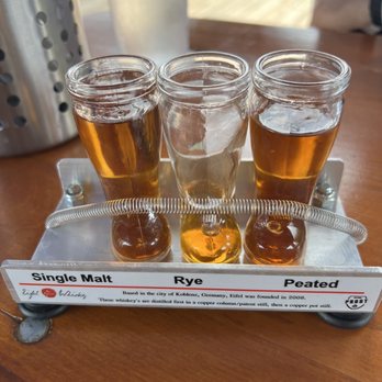 Prost - Flight of German whisky! - German Near Me - Wichita, Kansas