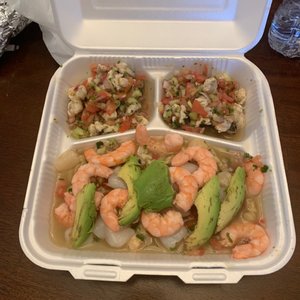 Photo of Los Panchitos Mexican Food - San Diego, CA, United States. La Tostada Loca, my USUAL order!