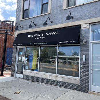 Westons Coffee & Tap - the outside of the building - Coffee & Tea Near Me - Chicago, Illinois