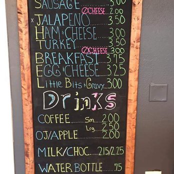 Coaches Kolaches - Menu board (picture courtesy of the business owner). - Bakeries Near Me - Urbandale, Iowa Coaches Kolaches - Menu board (picture courtesy of the business owner). - Bakeries Near Me - Urbandale, Iowa
