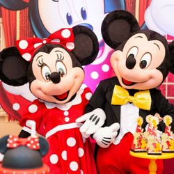 Birthday Party Characters - Mr and Mrs. Mouse
