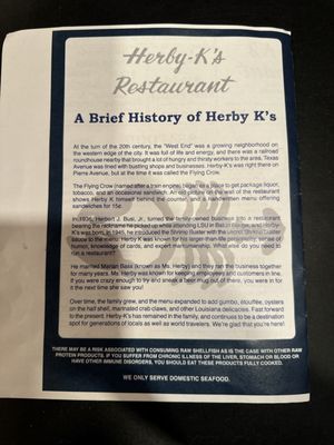 Menu photo 5 Herby-K's Shreveport, LA Menu photo 5 Herby-K's Shreveport, LA