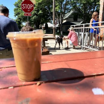 Queen City Collective Coffee - Dirty chai with oatmilk - Coffee Roasteries Near Me - Denver, Colorado Queen City Collective Coffee - Dirty chai with oatmilk - Coffee Roasteries Near Me - Denver, Colorado