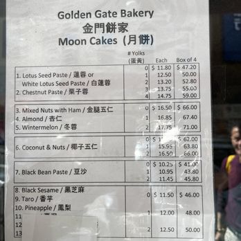 Golden Gate Bakery - Bakeries Near Me - San Francisco, California