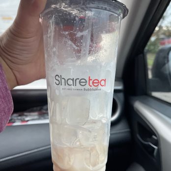 Sharetea - Asked for "less ice"... - Bubble Tea Near Me - Houston, Texas
