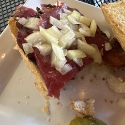 Bad pastrami sandwich. Bad pastrami sandwich.