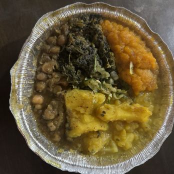 Sherry’s Trini - Veggie plate - Caribbean Near Me - Altamonte Springs, Florida