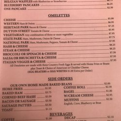 Club Diner - (2019) Menu
