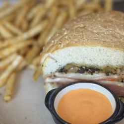 The Older Brother - Muffuletta & Pomme Frites