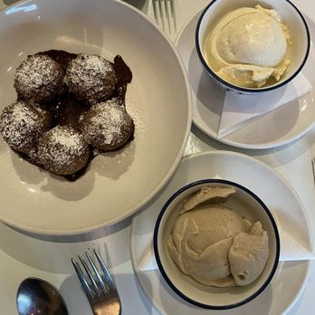 Fete - Poi mochi donuts, kulolo sorbet, & laie vanilla ice cream - New American Near Me - Honolulu, Hawaii Fete - Poi mochi donuts, kulolo sorbet, & laie vanilla ice cream - New American Near Me - Honolulu, Hawaii