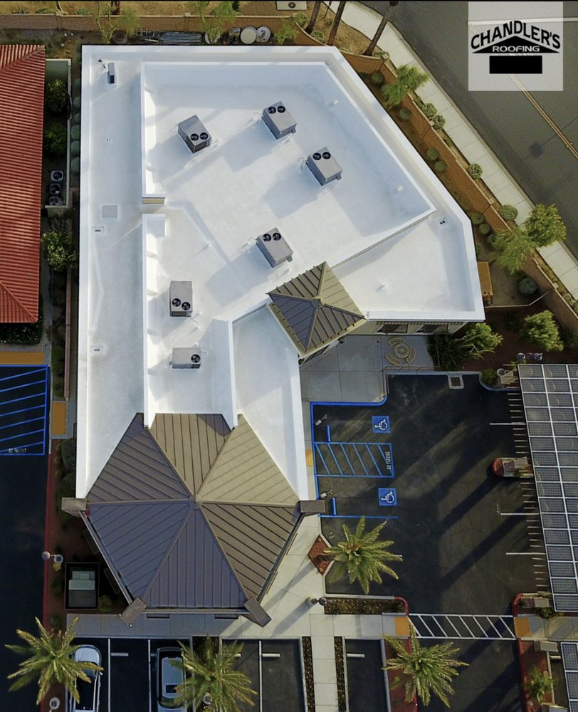 Slide of Chandler's Roofing