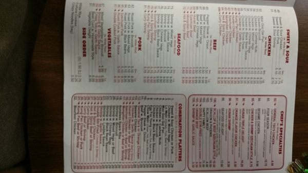 Menu photo 6 General Tso Inn Indianapolis, IN