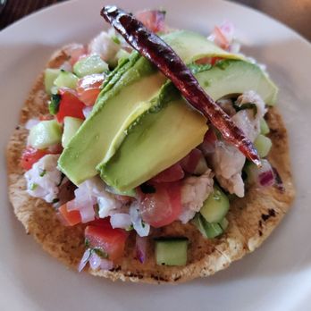 La Corriente Cevichería Nais - La Corriente Tostada - Seafood Near Me - Tijuana, BCN