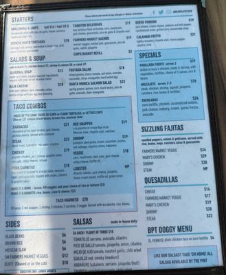 Menu photo 1 Blue Plate Taco Santa Monica, CA Menu photo 1 Blue Plate Taco Santa Monica, CA