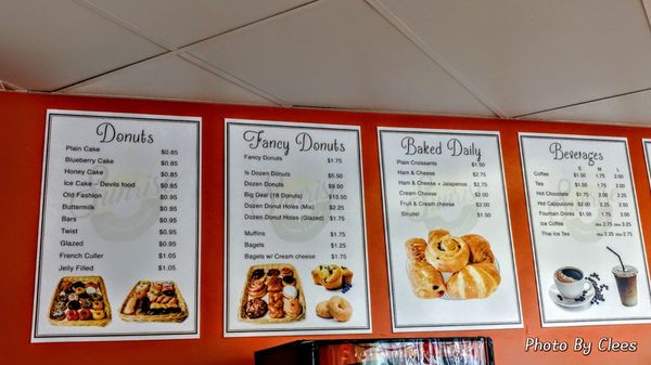Menu photo 8 Sunrise Donuts & Bakery La Habra, CA