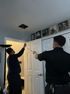 HVAC service job photo in DeLand, FL