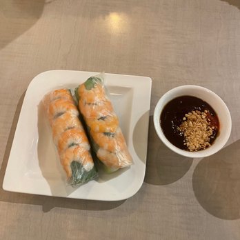 Pho DK - Spring Rolls with Shrimp only - Vietnamese Near Me - Dallas, Texas