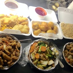 Dragon Gate Restaurant - Almond Chicken, Chicken Balls, Chicken fried Rice, Ginger Beef, Tai Dap Voy, Honey Garlic Spareribs. $57