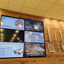 Inside the restaurant